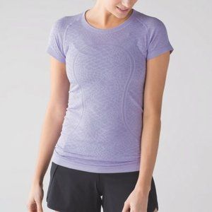 Lululemon Lavender Swiftly Tech Tee 4 NWOT